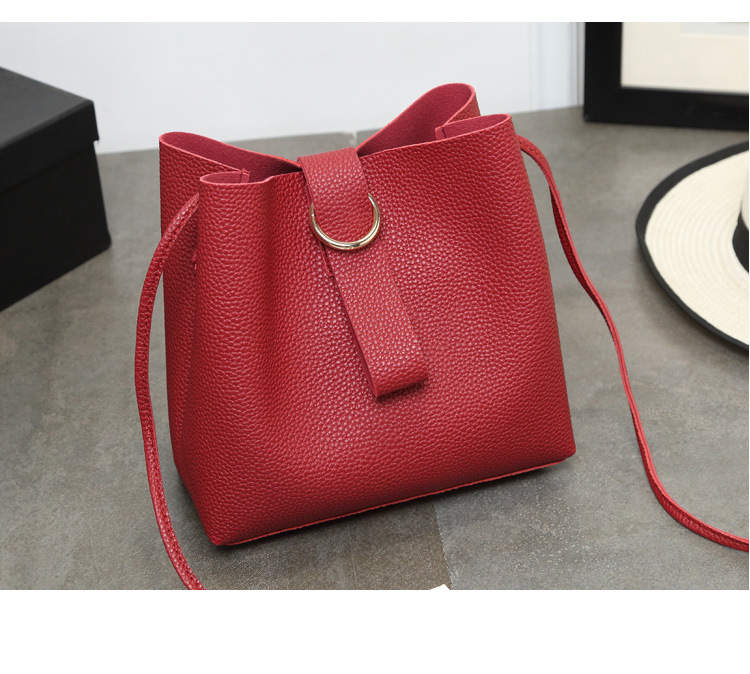 Ms Trend Fashion bag The New High Capacity Fashion bag Water Bucket bag Handbags