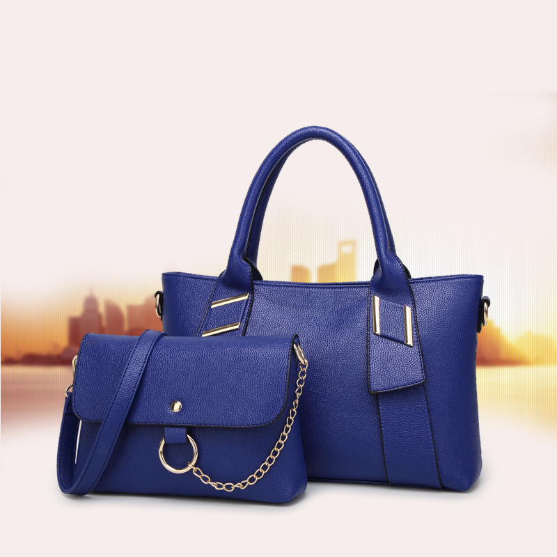 Ms Portable Shoulder Messenger Mother Package Litchi Pattern Fashion Wild Trend Package