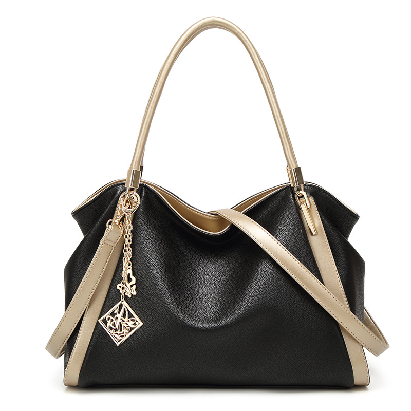 The New Soft Skin Lady Bags Handbag Fashion Ms Bag Mom Shoulders Messenger bag Big bag