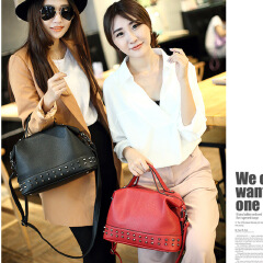 The New Lady Bags Western Style Fashion Handbag Wild Ms Oblique Cross Shoulder Bags