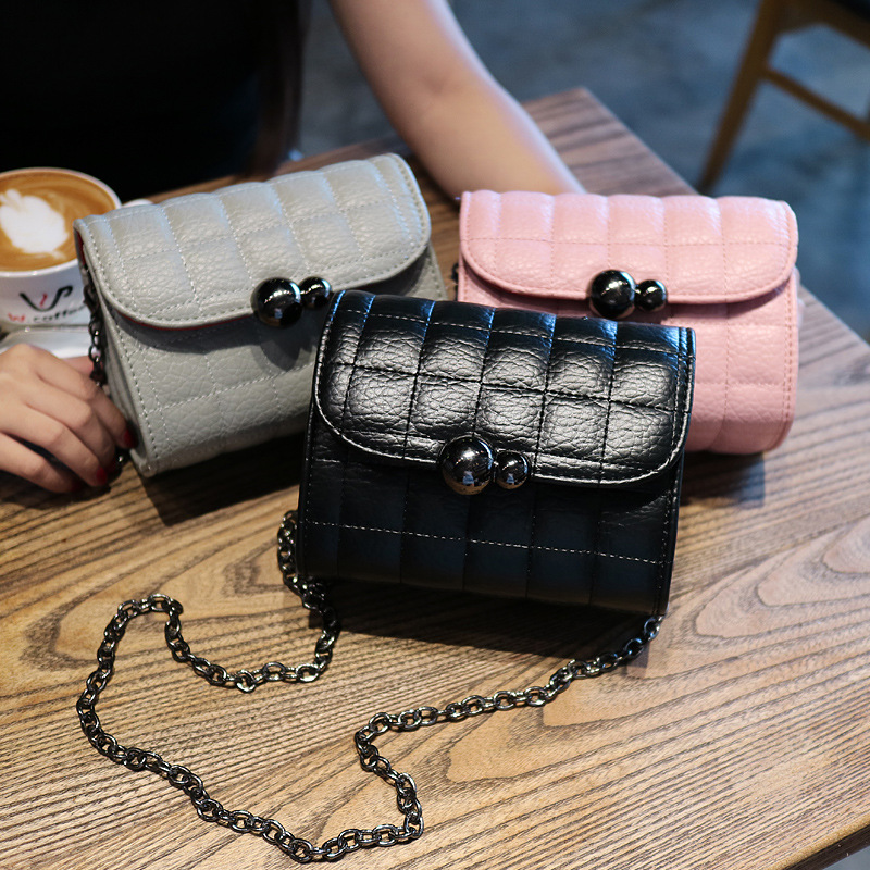 The New Simple Lady Bags Chain Bag Shoulder Messenger Bag Ms Wild Trend Package Handbags