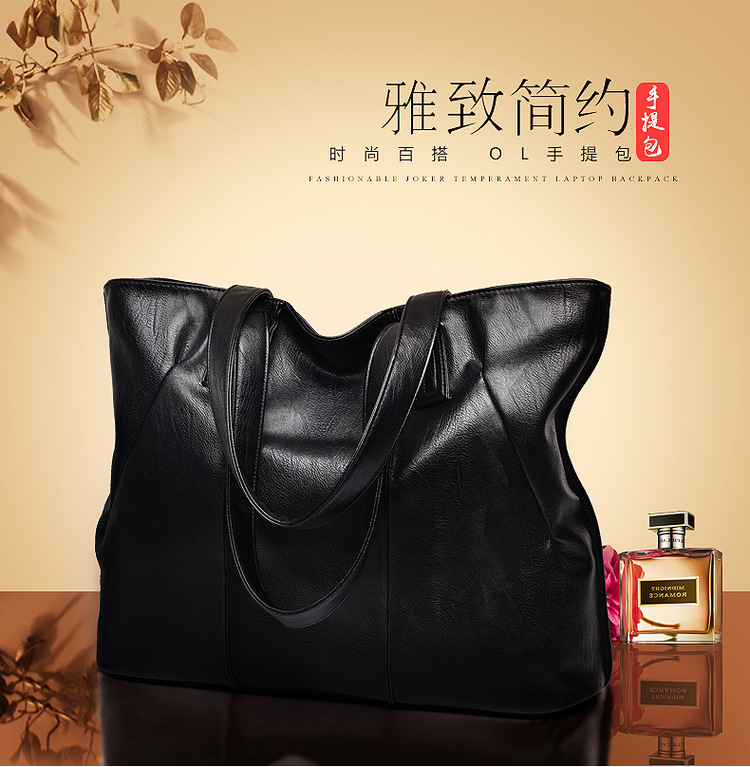Western Style Simple Tote The New Ms Shoulder Bags Wild Trend Handbag Handbags