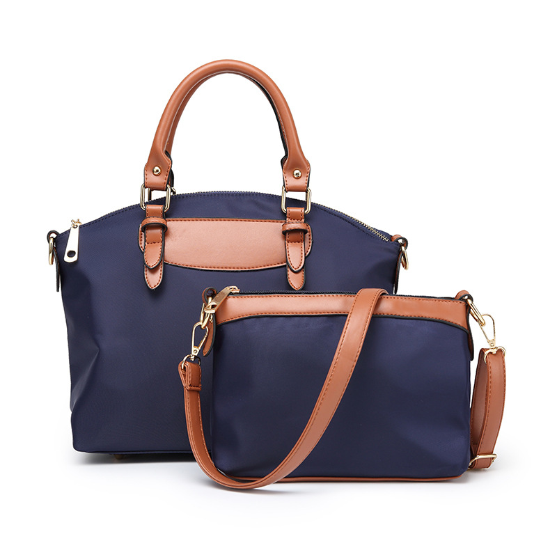 The New Ms. bag Western Style Mother Handbag Shoulder Diagonal Package Oxford Cloth Big Bag