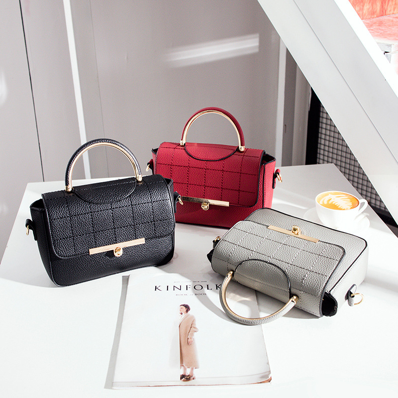 The New Ms Wild Small Square Package Simple Handbag Shoulder Bags Messenger bag