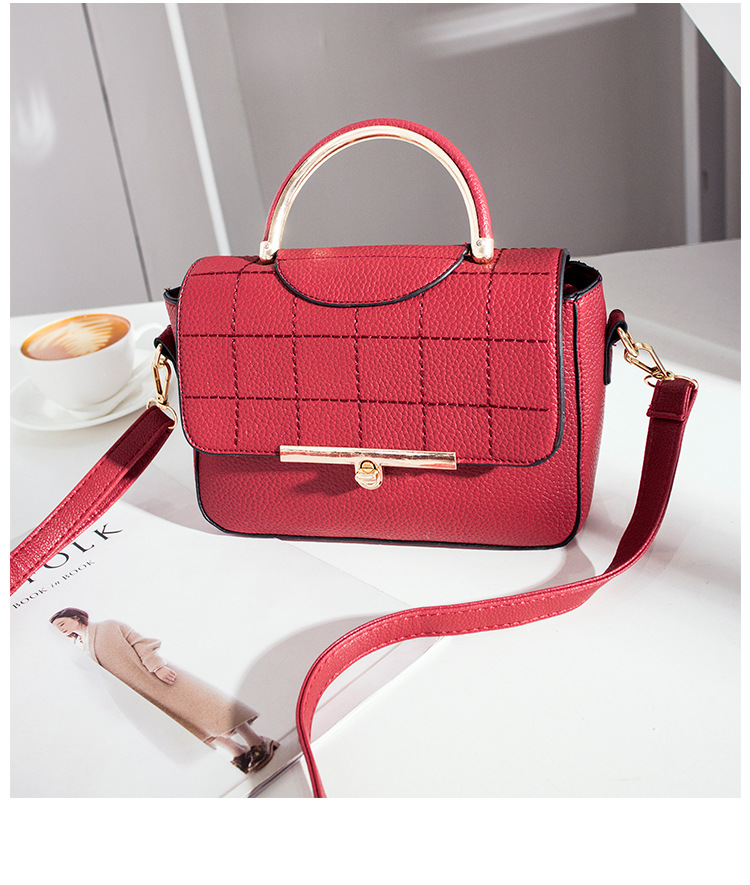 The New Ms Wild Small Square Package Simple Handbag Shoulder Bags Messenger bag