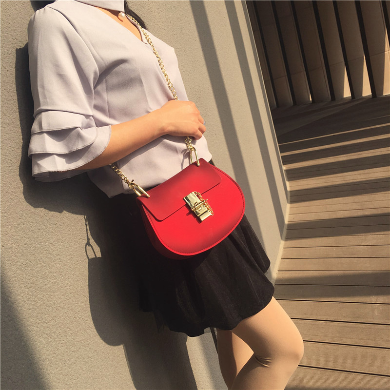 The New Matte Scrub Jelly Bag Shoulder Messenger Bag Piglet Package Fashion Wild Lady Bags