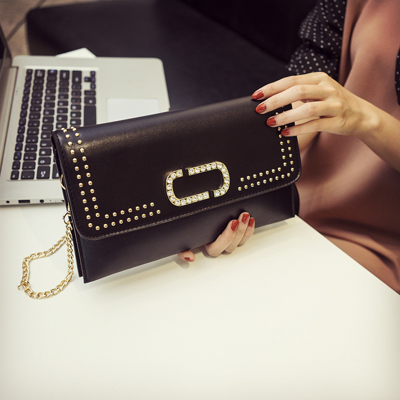 Wild Clutch Trend Simple High Capacity Personality Envelope Package Temperament Ms. bag Handbags