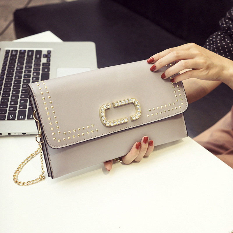 Wild Clutch Trend Simple High Capacity Personality Envelope Package Temperament Ms. bag Handbags