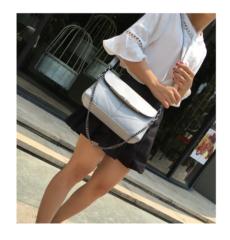 Ms Fashion The New Trend Simple Wild Messenger bag Shoulder Bags Handbags
