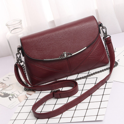 Ms Fashion The New Trend Simple Wild Messenger bag Shoulder Bags Handbags