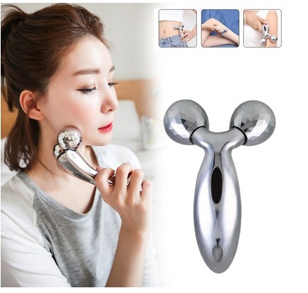 3D Face-lift Massage Roller Tool Face Massager Face Double Chin Beauty Sticks