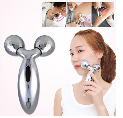 3D Face-lift Massage Roller Tool Face Massager Face Double Chin Beauty Sticks