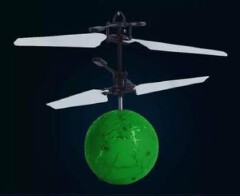 LED Toy Induction Suspension Fly Ball Helicopter Flash Glow RC Aircraft Kid Hot Better Item