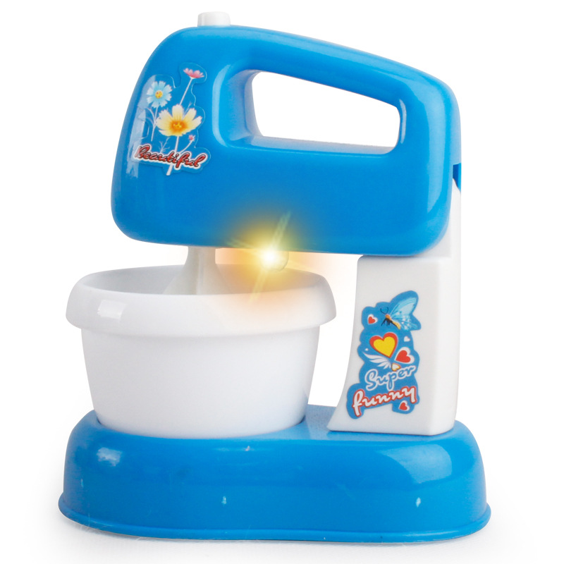 Blue Appliances Child Mini Going Home toy Simulation Appliances Electric Function