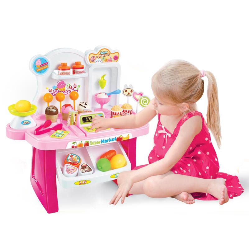 Going Home Desserts Ice Cream Sales Shop Simulation Checkout Counter Child Candy Shop
