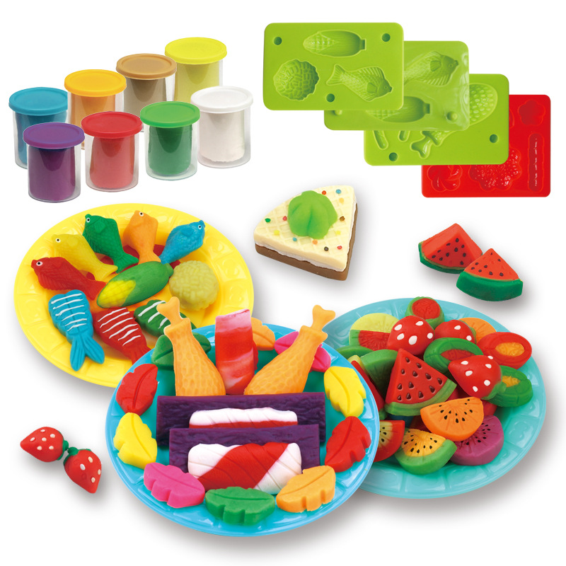 Child Choi Clay Mold tool 3D Creative Plasticine Large Child DIY Educational Toys