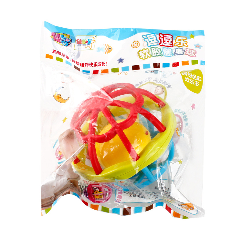 Baby Ruanjiao Early Education Puzzle Toy ball Baby Crawl Rattle Ball Large Ball