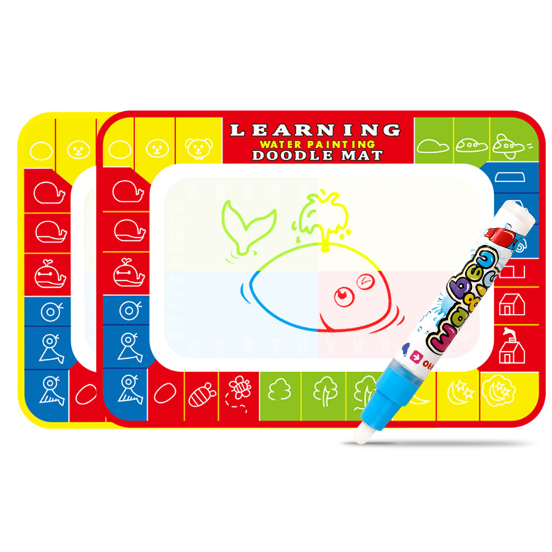 Child Water Canvas Oversized Magic Water Canvas Magic Write a Blanket Doodle cloth Baby Brain Game