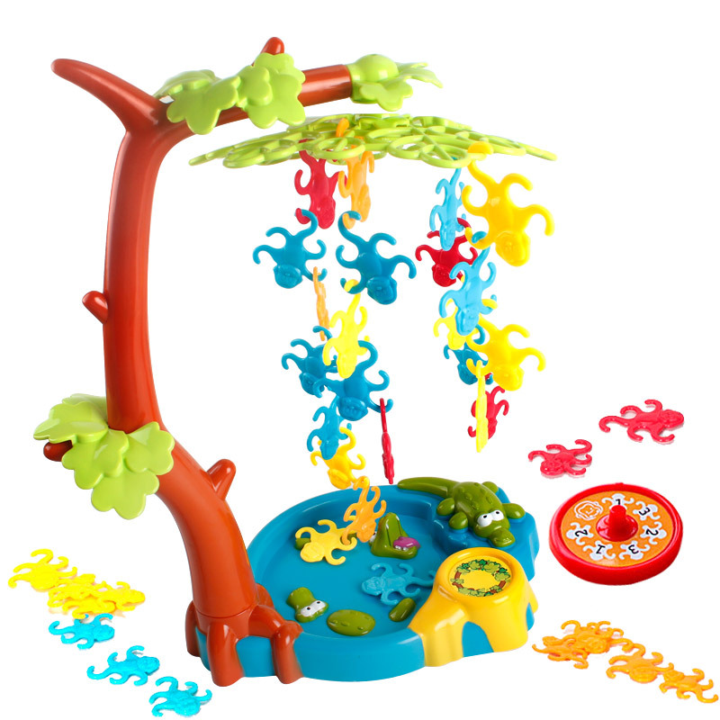 Child Puzzle Toy Balance And Grasp Hanging Monkey table Games Model toys