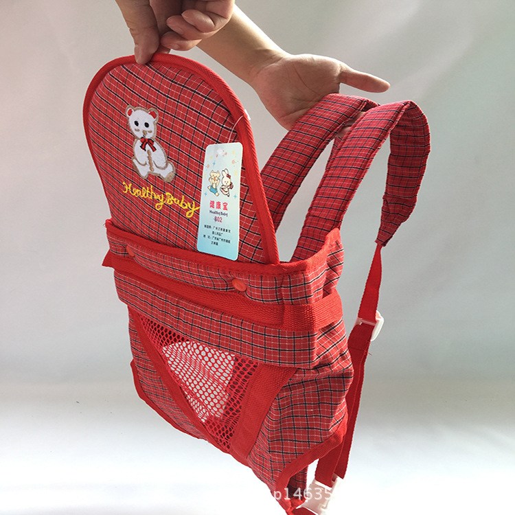 Ergonomic Multifunctional Ventilate Adjustable Buckle Design Mesh Wrap Baby Carrier Backpack
