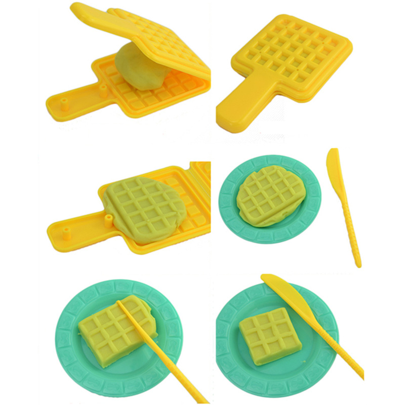 Child Plasticine Mold tool Set Child Super Clay Puzzle toy 3d Colorful Clay Handmade Mud