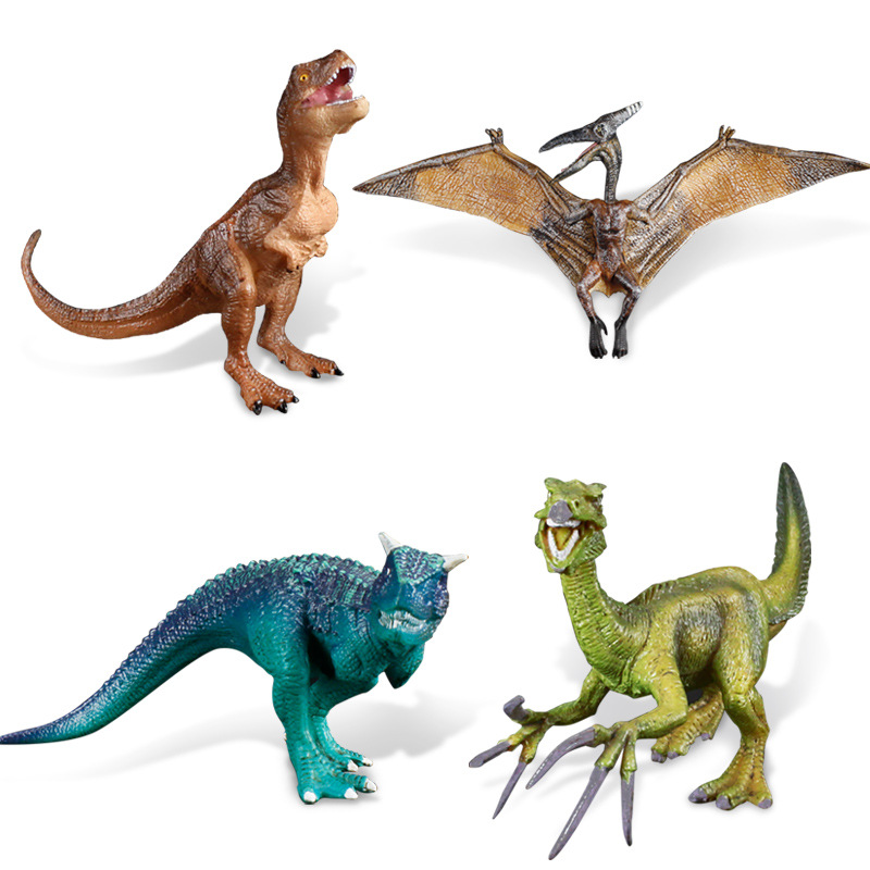 Jurassic Dinosaur Toy Model Child Simulation Static Plastic Solid Animal Tyrannosaurus rex
