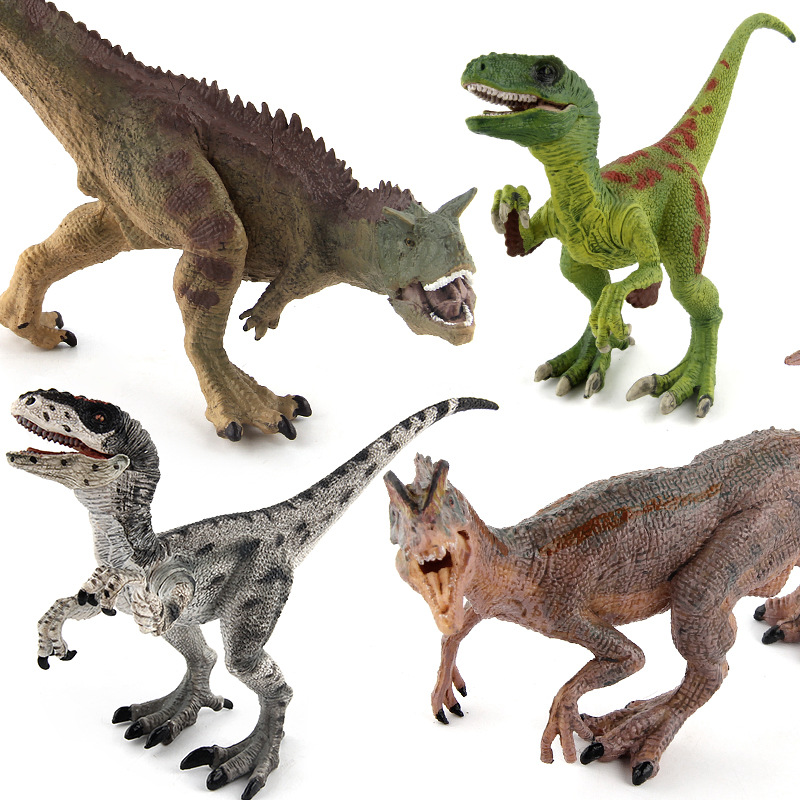 Jurassic World Solid Simulation Dinosaur Model Classic Dinosaur World Dragon Raptor