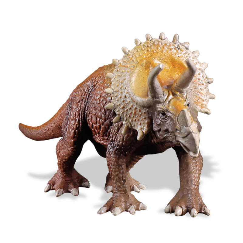 Jurassic World Solid Simulation Dinosaur Model  Triceratops Tyrannosaurus Rex Plastic Animal toys
