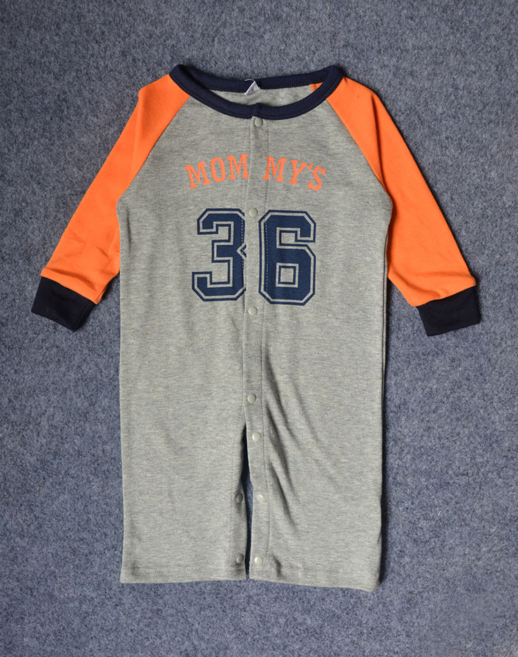 Fashion Boy Baby Baseball Movement Clothing Romper Climb Dress Stripes Jumpsuit