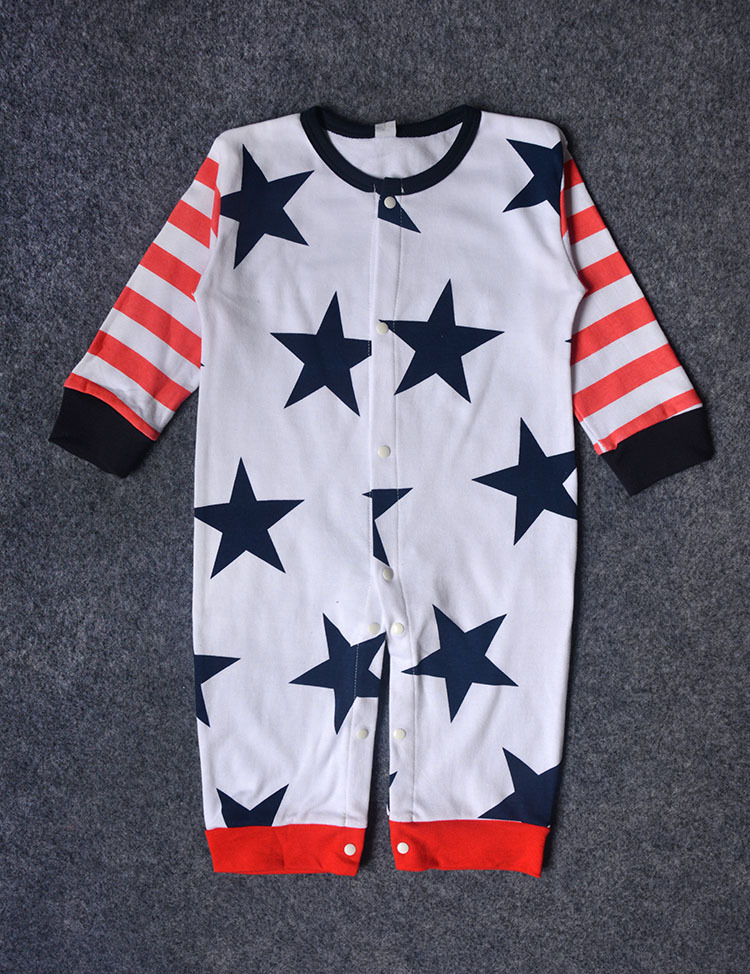 Fashion Boy Baby Baseball Movement Clothing Romper Climb Dress Stripes Jumpsuit