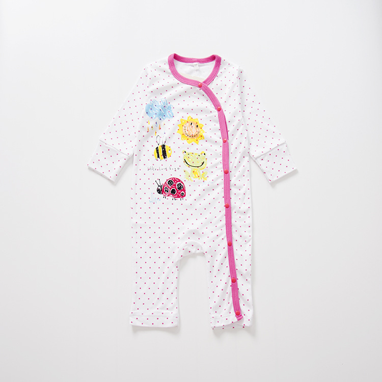 Baby Lovely Cotton Long Sleeves baby Clothing Romper Western Style Children's Wear Jumpsuit