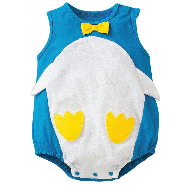 Western Style Sleeveless Baby Fruit Triangle Romper Jumpsuit Thin Section Cotton Baby Clothing
