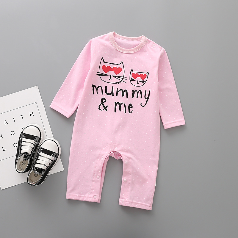 Western Style Fashion Long Sleeves Baby clothing Romper Jumpsuit Climb Clothes Apparel