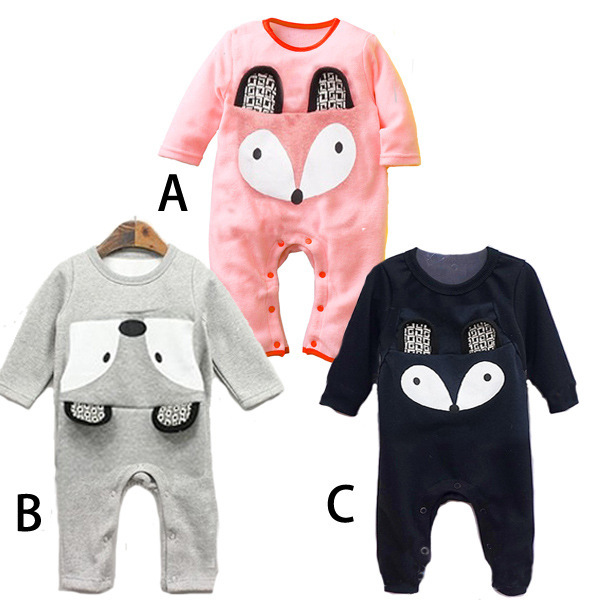 Boy Fashion Short Sleeve Romper Cotton Jumpsuit Baby Printing Clothing