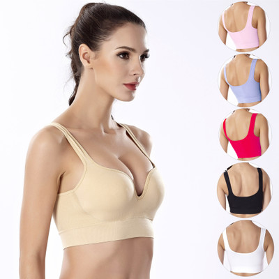 Movement Underwear No Rims Thin Section Run Vest Shockproof Yoga Gather Together U Back bra