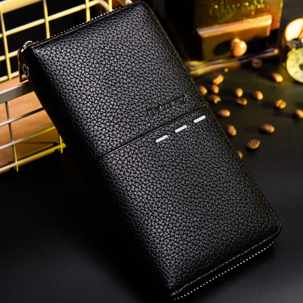Men Fashion Personality Clutch Long Section Wallet Multifunction Creative Clutch Bag