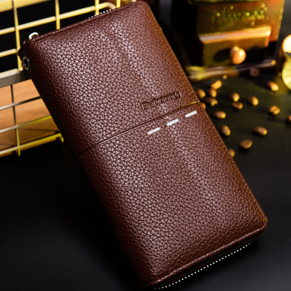 Men Fashion Personality Clutch Long Section Wallet Multifunction Creative Clutch Bag