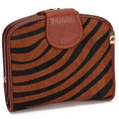 Ms Horse Hair Wallet Long Section Genuine Leather Wallet Female Models Fashion Trend Clutch bag