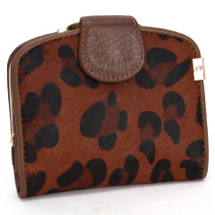 Ms Horse Hair Wallet Long Section Genuine Leather Wallet Female Models Fashion Trend Clutch bag