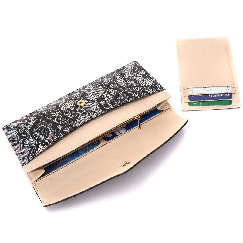 Long Section Ms Wallet Genuine Leather Clutch Female Models Fashion Trend Clutch Bag