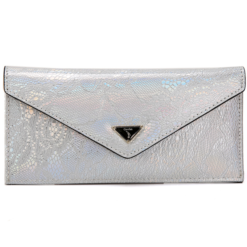 Long Section Ms Wallet Genuine Leather Clutch Female Models Fashion Trend Clutch Bag