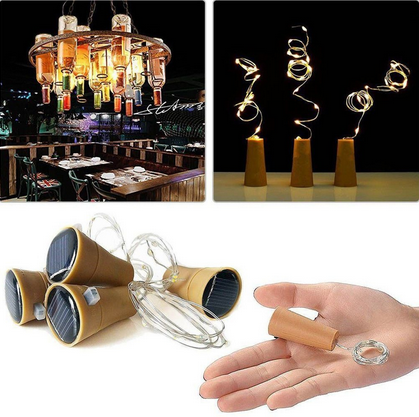 USB jack LED lights Cork lights Charge  Cork Cap light Wine bottle light Gift lights