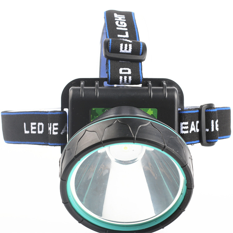 Glare Headlamp LED Outdoor illumination Night Fishing Lights Charge Hunt Search Plastic Miner'slamp