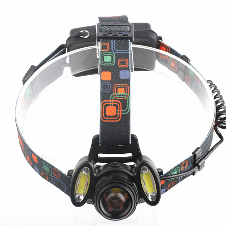 Outdoor illumination Hunt Zoom Glare Headlamp led Long Shot Rechargeable light