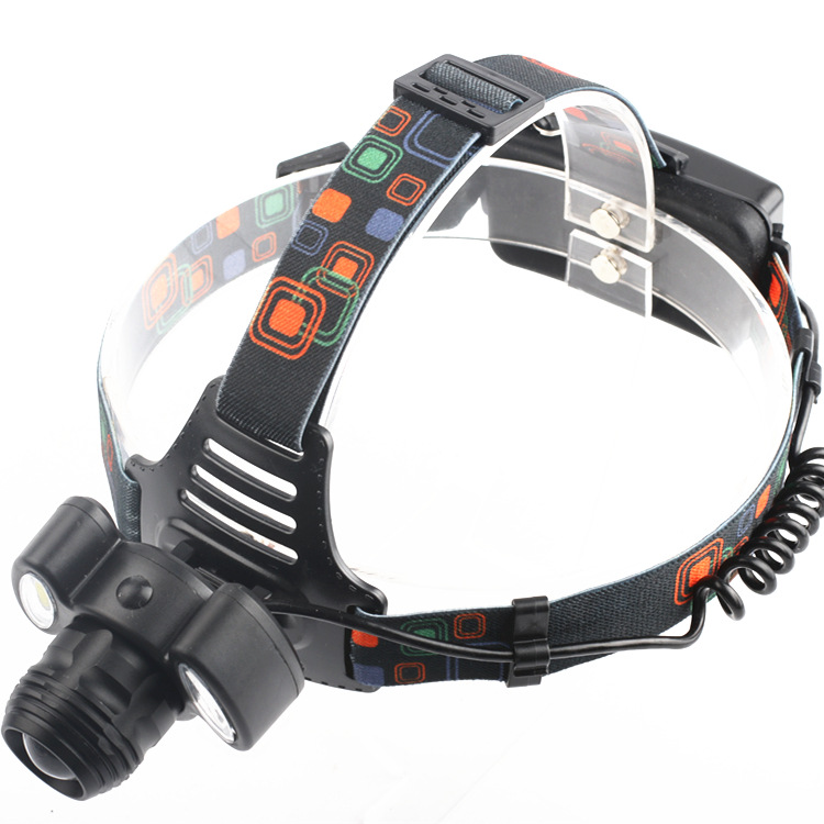 Outdoor illumination Hunt Zoom Glare Headlamp led Long Shot Rechargeable light