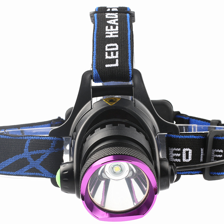 Glare Focus Headlamp Led Outdoor illumination Long Shot Charge Hunt Search Miner'slamp