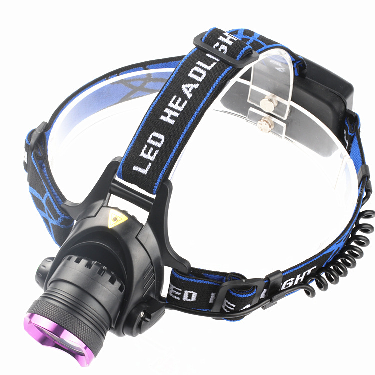 Glare Focus Headlamp Led Outdoor illumination Long Shot Charge Hunt Search Miner'slamp