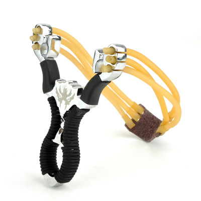 Outdoor Sirius Alloy Slingshot Stainless Steel Wolverine Play Pheasant Fish Bow