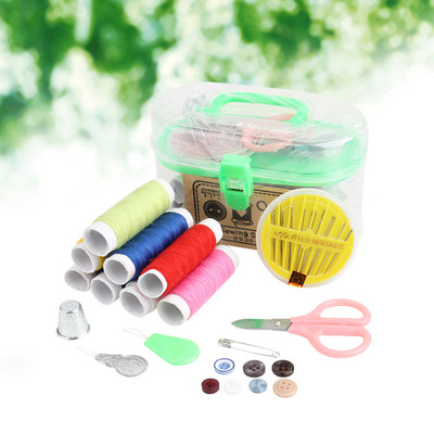 Travel Portable Family Sewing Sewing Kit Treasure Chest Sewing Kit Set