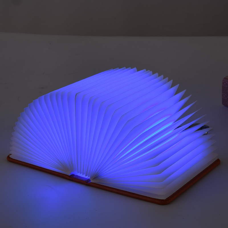Colored Book light Night light USB Charge LED Folding Book Light Multicolored Book Light